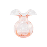 Hibiscus Glass Pink Bud Vase